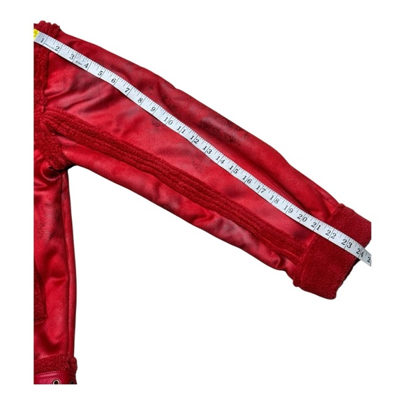 G by Giuliana Black Label Faux Suede and Shearling Zip-Front Coat Medium NWOT - Picture 8 of 14